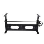 Industrial Crank Table Base – Rectangular