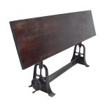Industrial Crank Rectangular Bar Table
