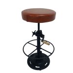 Industrial Adjustable Iron Stool