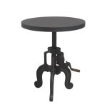 Vintage Industrial Cast Iron Adjustable Stool