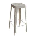 Modern Minimalist Metal Bar Stool