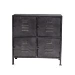 Industrial Metal 4-Door Locker Cabinet
