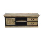 Dual-Tone Mango Wood TV Cabinet