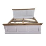 Classic White Panel Bed Frame