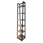 Industrial Tall Wooden Display Rack