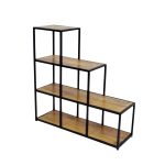 Industrial Step Display Shelf