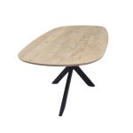 Modern Mango Wood Spider-Leg Dining Table