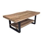 Industrial Rustic Wooden Coffee Table