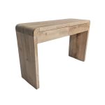 Natural Edge Solid Wood Console Table